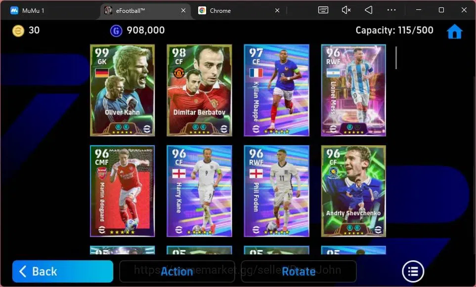 eFootball Accounts ANDROID|PW 2806|Epic Oliver Kahn,Dimitar Berbatov, image 5