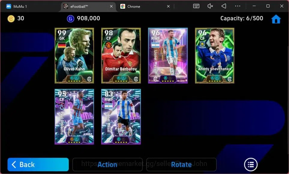 eFootball Accounts ANDROID|PW 2806|Epic Oliver Kahn,Dimitar Berbatov, image 8