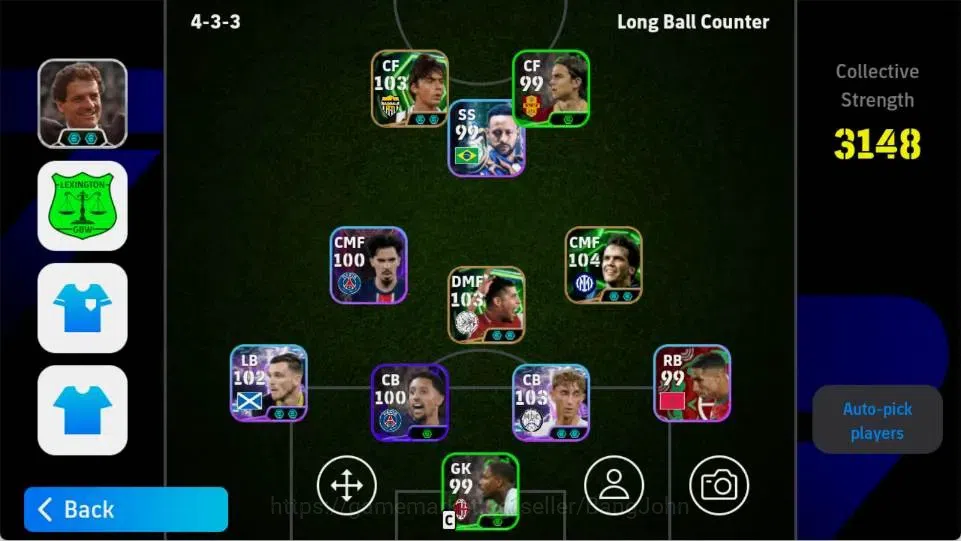 eFootball Accounts Mobile|PW 3148|Lothar Matthaus Epic,Frank Rijkaard image 1