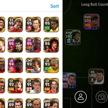 eFootball Accounts Legends & Iconic Players Old account || Many legendary player available || Collective strength 3180