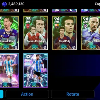 eFootball Accounts Legends & Iconic Players Mobile|PW 3200|Ferran Torres ShowT,Bryan Robson Epic,Adriano PES,Desire Doue