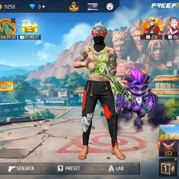 Free Fire Accounts Indonesia|AK47 Draco Lv7,SCAR Megalodon Lv6,Woodpecker Majestic,AUG Blazing|Many Skin|322 Vault+137