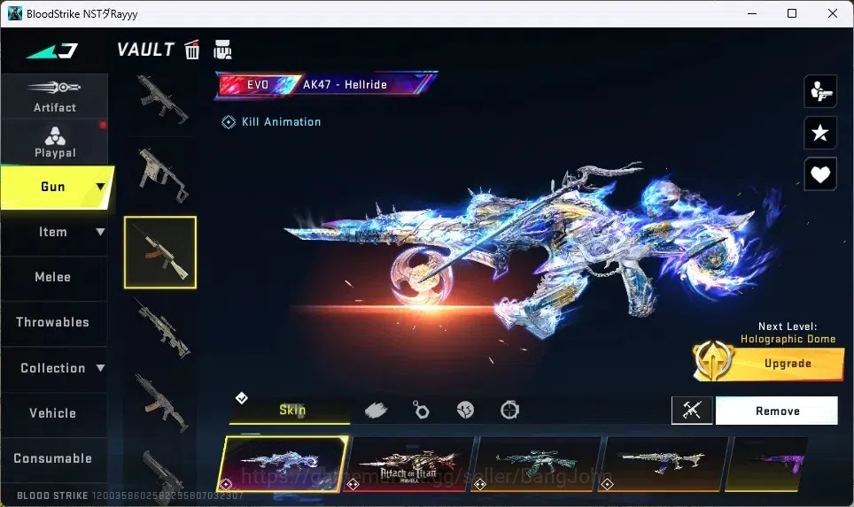 Blood Strike Accounts ASIA|3 Evo Gun:M4A1-Tiadraco,MP5-Guard,AK47-Hellri image 11