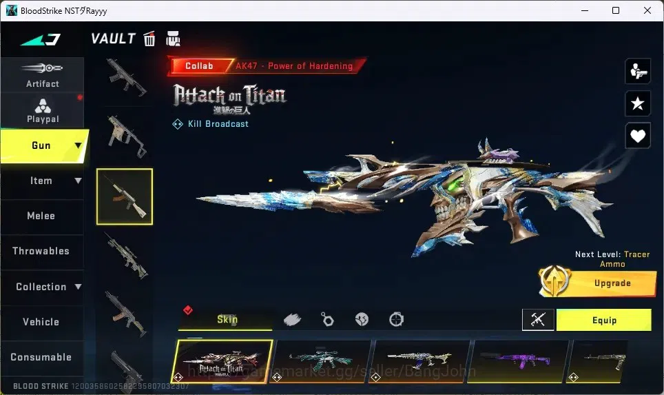 Blood Strike Accounts ASIA|3 Evo Gun:M4A1-Tiadraco,MP5-Guard,AK47-Hellri image 12