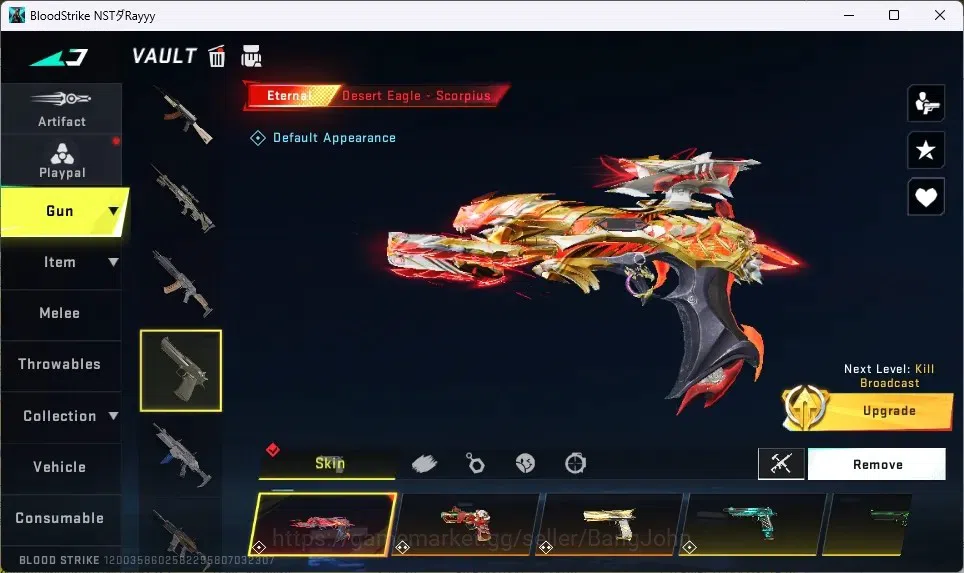 Blood Strike Accounts ASIA|3 Evo Gun:M4A1-Tiadraco,MP5-Guard,AK47-Hellri image 16