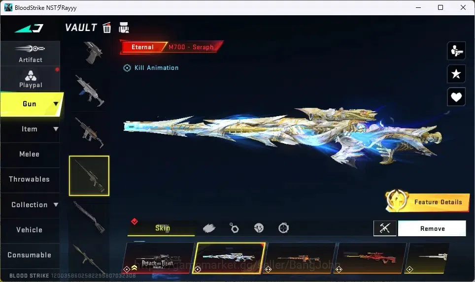 Blood Strike Accounts ASIA|3 Evo Gun:M4A1-Tiadraco,MP5-Guard,AK47-Hellri image 17