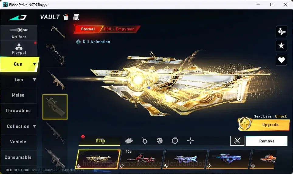 Blood Strike Accounts ASIA|3 Evo Gun:M4A1-Tiadraco,MP5-Guard,AK47-Hellri image 20