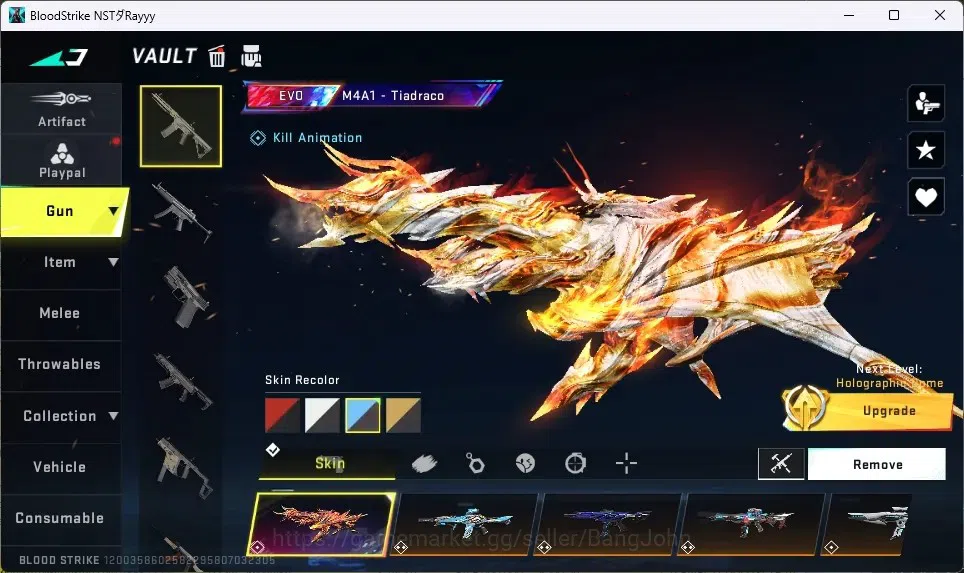 Blood Strike Accounts ASIA|3 Evo Gun:M4A1-Tiadraco,MP5-Guard,AK47-Hellri image 3