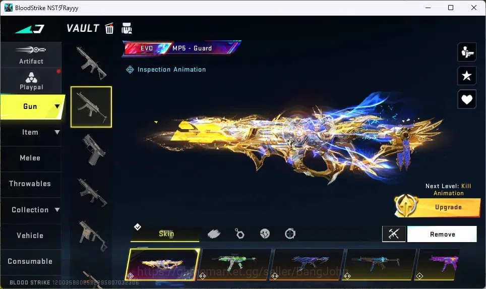 Blood Strike Accounts ASIA|3 Evo Gun:M4A1-Tiadraco,MP5-Guard,AK47-Hellri image 6