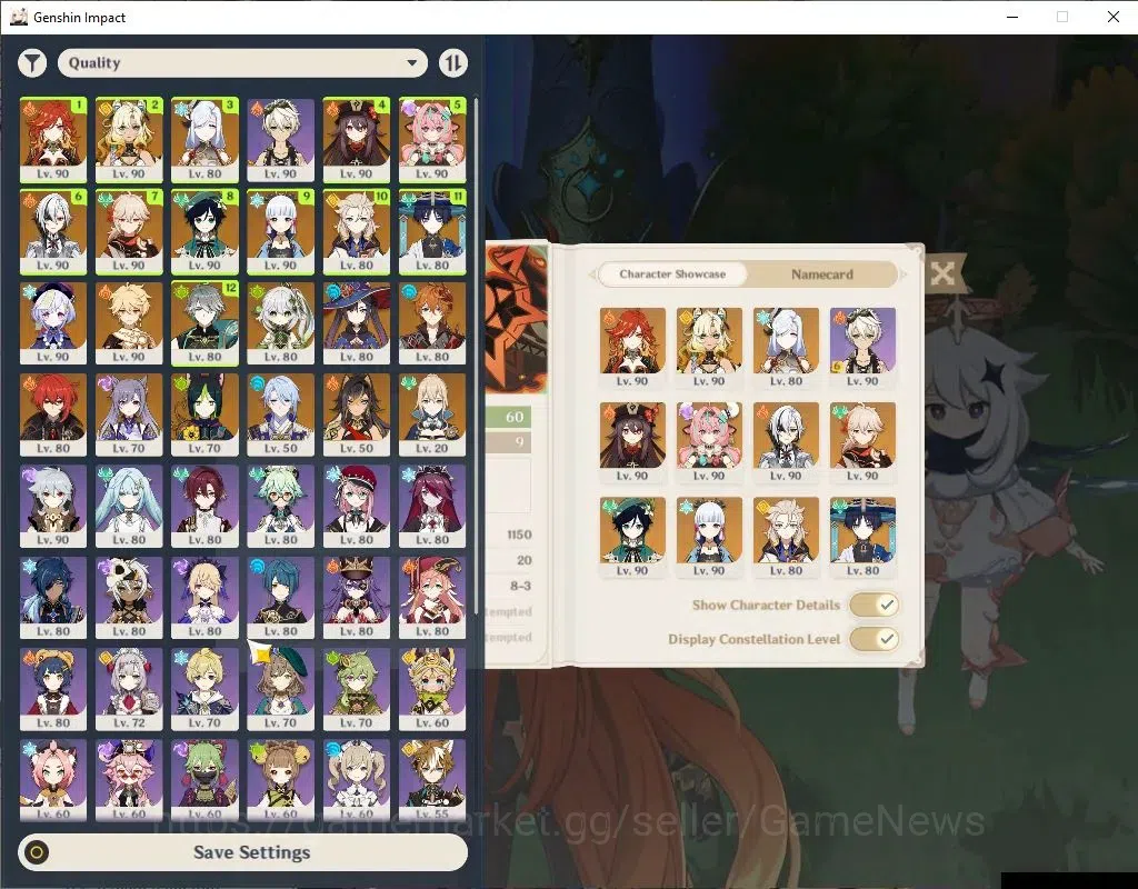 Genshin Impact Accounts Asia |AR 52|2 PremTeam [Mavuika+Sign,Xilonen,Nahid image 1
