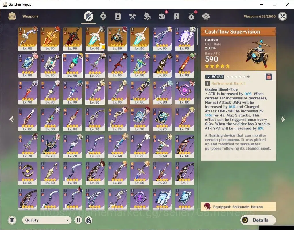 Genshin Impact Accounts Asia |AR 52|2 PremTeam [Mavuika+Sign,Xilonen,Nahid image 8