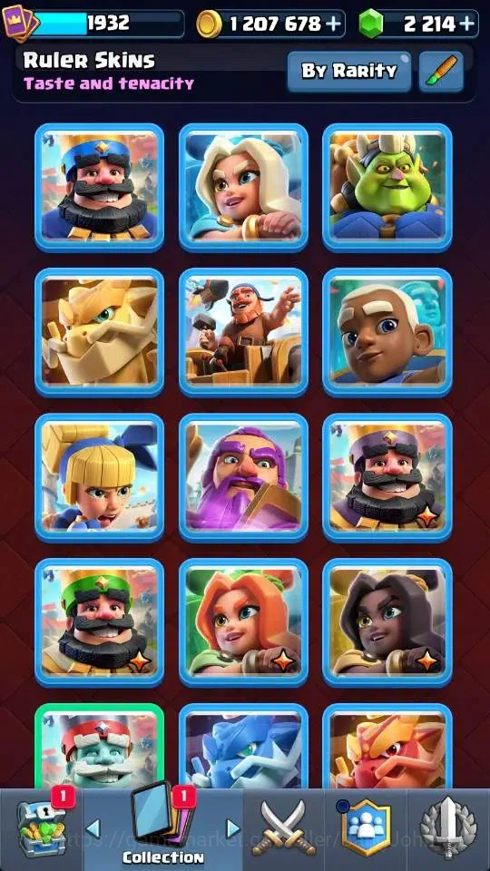 Clash Royale Accounts High-End Global |KTL 16 | Trophy 11133 | 20 Max Card | 3 Hero | 28 Evo |8 Champ Card |Arena 26 | 2214 13