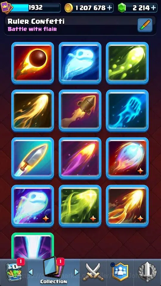 Clash Royale Accounts High-End Global |KTL 16 | Trophy 11133 | 20 Max Card | 3 Hero | 28 Evo |8 Champ Card |Arena 26 | 2214 14