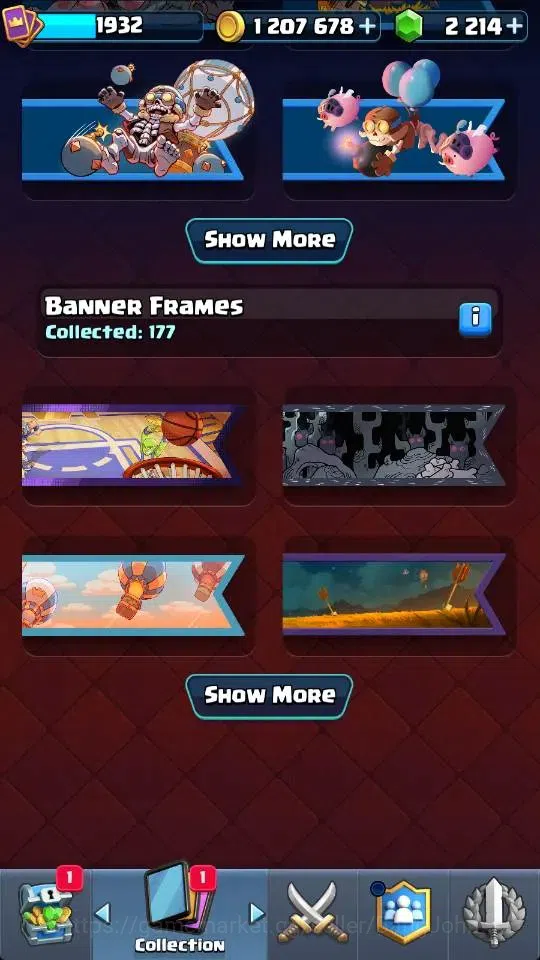 Clash Royale Accounts High-End Global |KTL 16 | Trophy 11133 | 20 Max Card | 3 Hero | 28 Evo |8 Champ Card |Arena 26 | 2214 9
