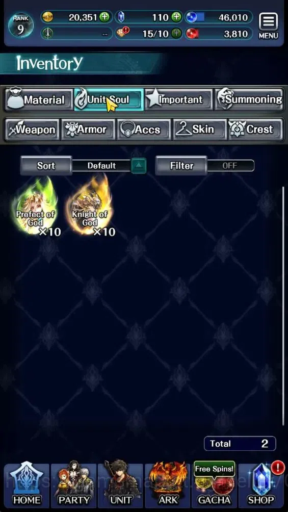 Last Cloudia Accounts GLOBAL|Rank 9|Top Tier Unit [(DL Judecca Samekh,A  image 10
