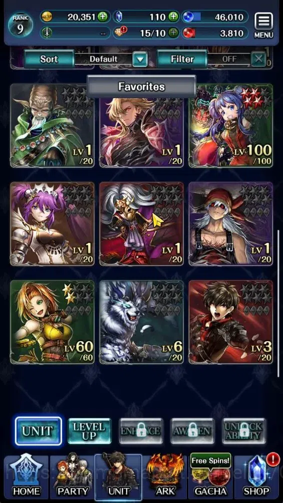 Last Cloudia Accounts GLOBAL|Rank 9|Top Tier Unit [(DL Judecca Samekh,A  image 2