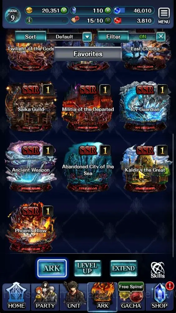 Last Cloudia Accounts GLOBAL|Rank 9|Top Tier Unit [(DL Judecca Samekh,A  image 4