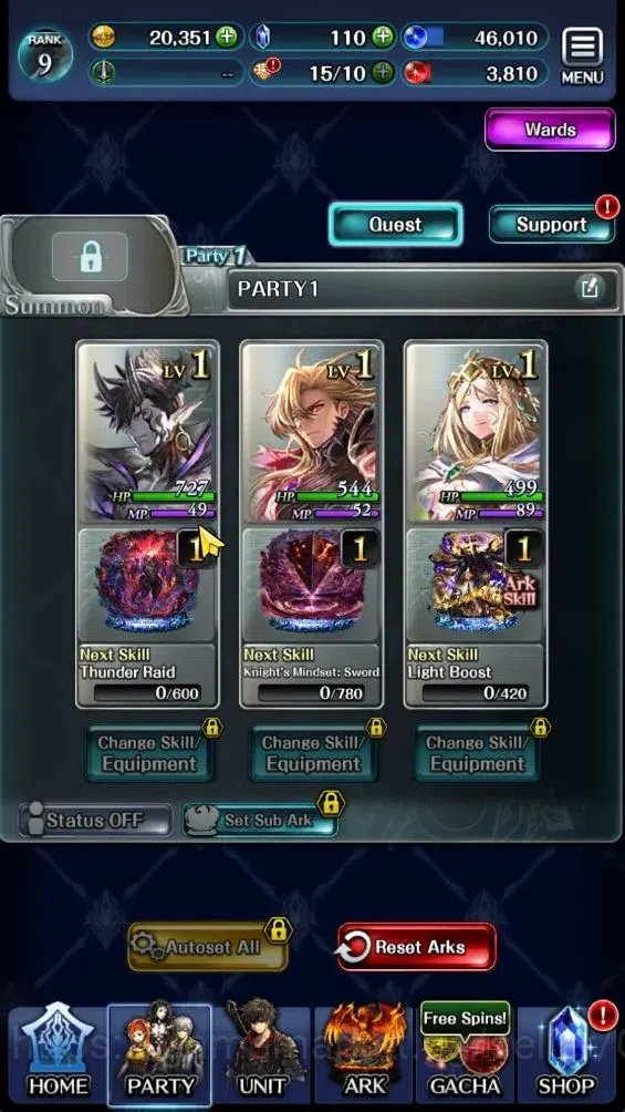 Last Cloudia Accounts GLOBAL|Rank 9|Top Tier Unit [(DL Judecca Samekh,A  image 5