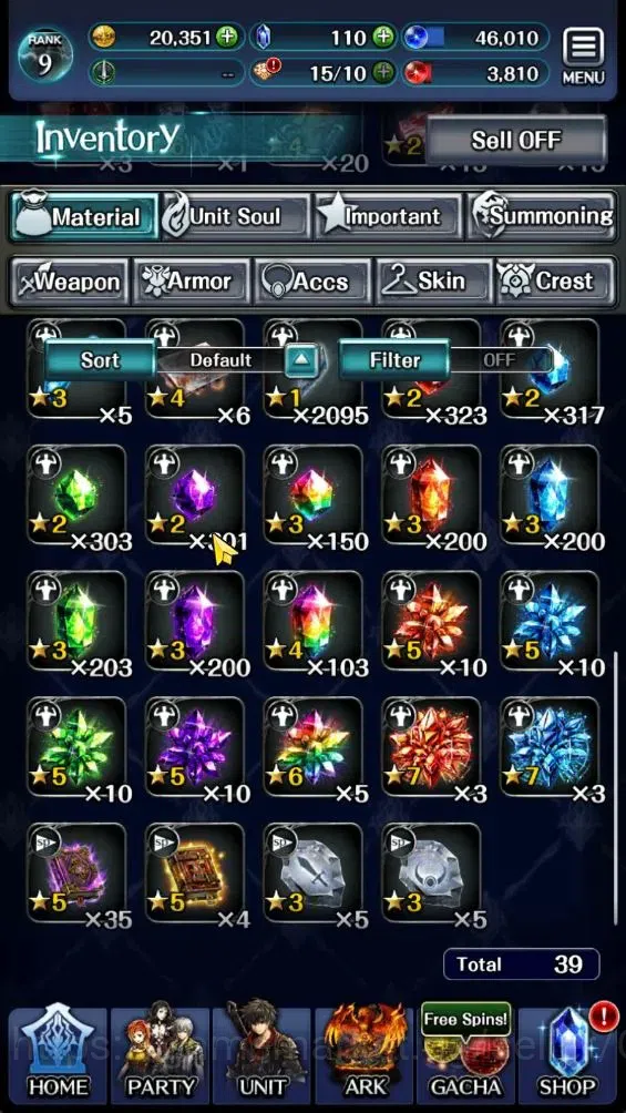Last Cloudia Accounts GLOBAL|Rank 9|Top Tier Unit [(DL Judecca Samekh,A  image 9