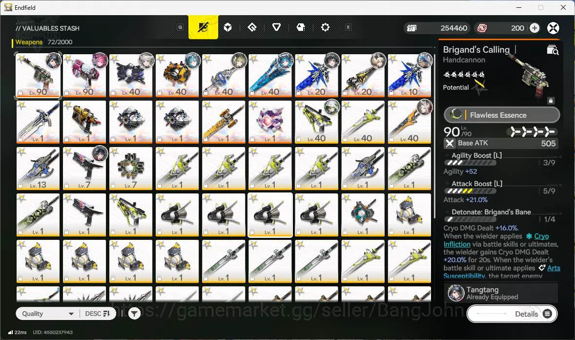 Arknights: Endfield Accounts ASIA|2 limit| Tangtang+sign, Yvonne+sign , Lastrit image 10