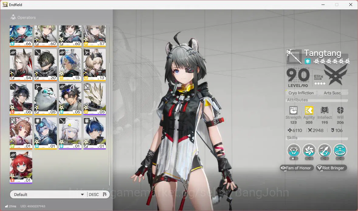 Arknights: Endfield Accounts ASIA|2 limit| Tangtang+sign, Yvonne+sign , Lastrit image 11