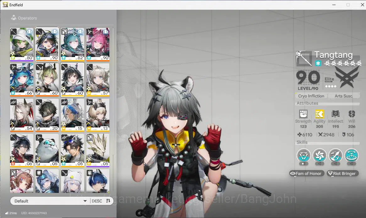 Arknights: Endfield Accounts ASIA|2 limit| Tangtang+sign, Yvonne+sign , Lastrit image 12
