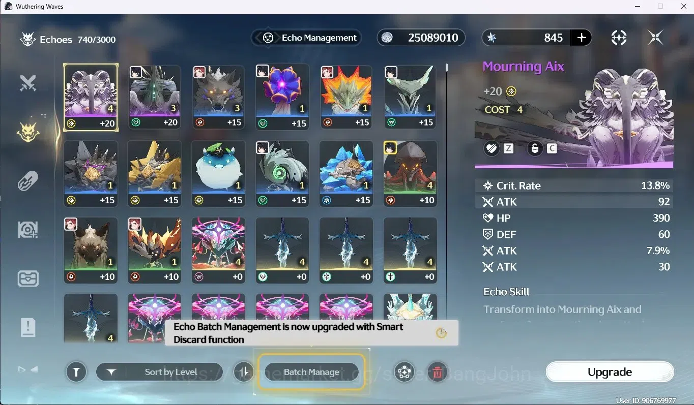 Wuthering Waves Accounts SEA|UL 44|2 Char Limited [Lucilla,LucyR3]+Sign,Col image 10