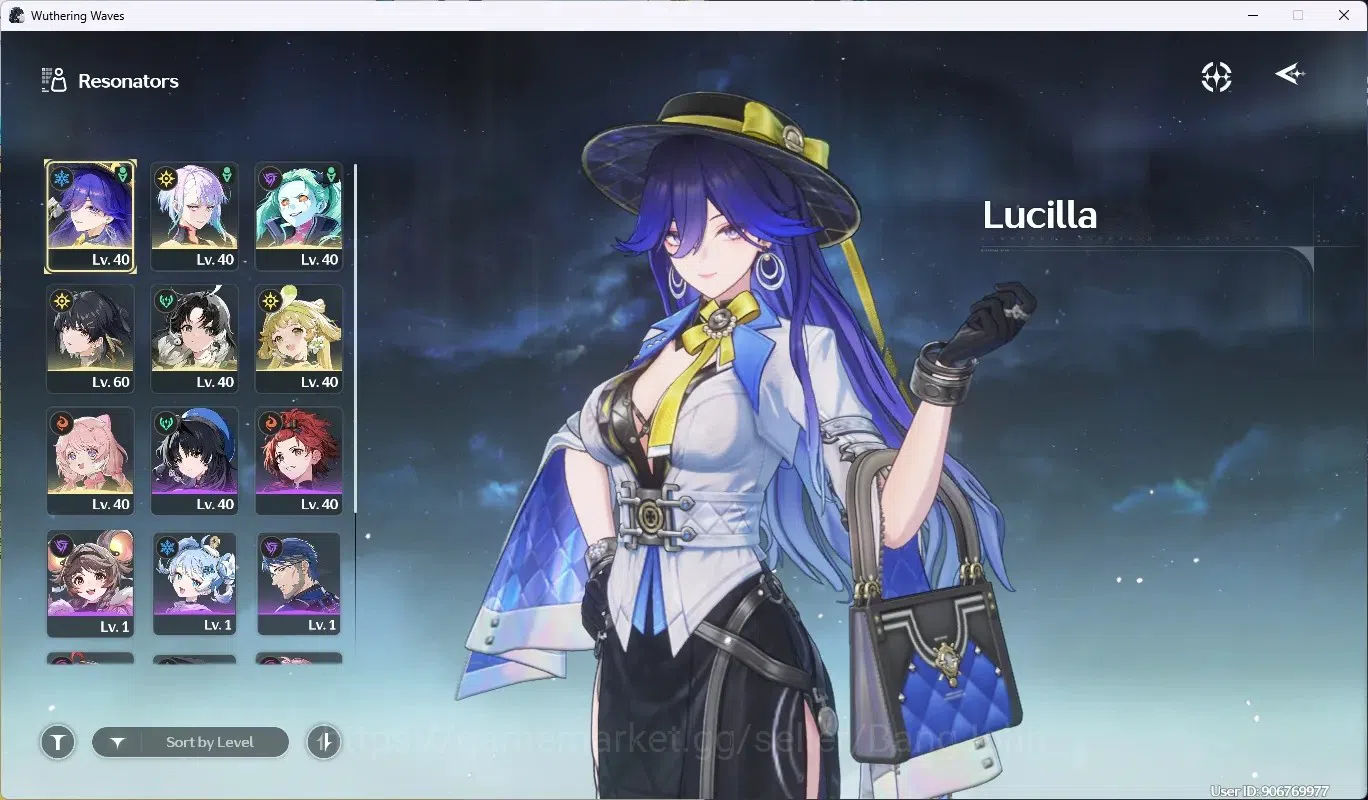 Wuthering Waves Accounts SEA|UL 44|2 Char Limited [Lucilla,LucyR3]+Sign,Col image 2