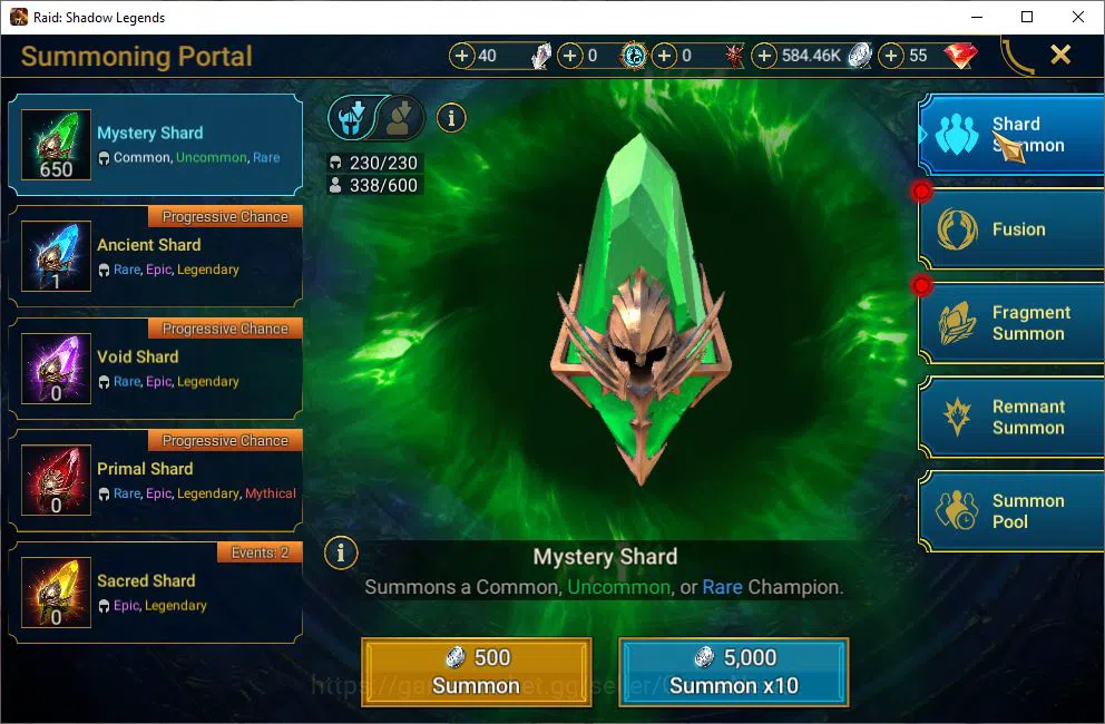 Raid: Shadow Legends Accounts Lv28 997K Power|1 Mythical (Androc)|24 Legendary(N image 18