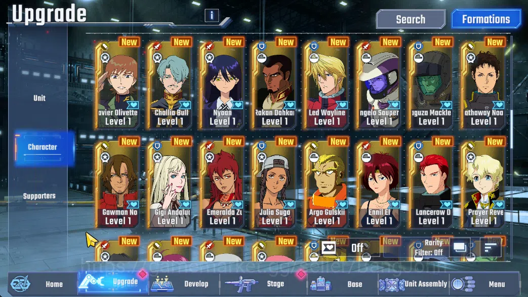 SD Gundam G Generation ETERNAL Accounts Global Rank 29 | 3 MLB, 18 UR, 8 UR Supp | 37k DM  RA240B 5