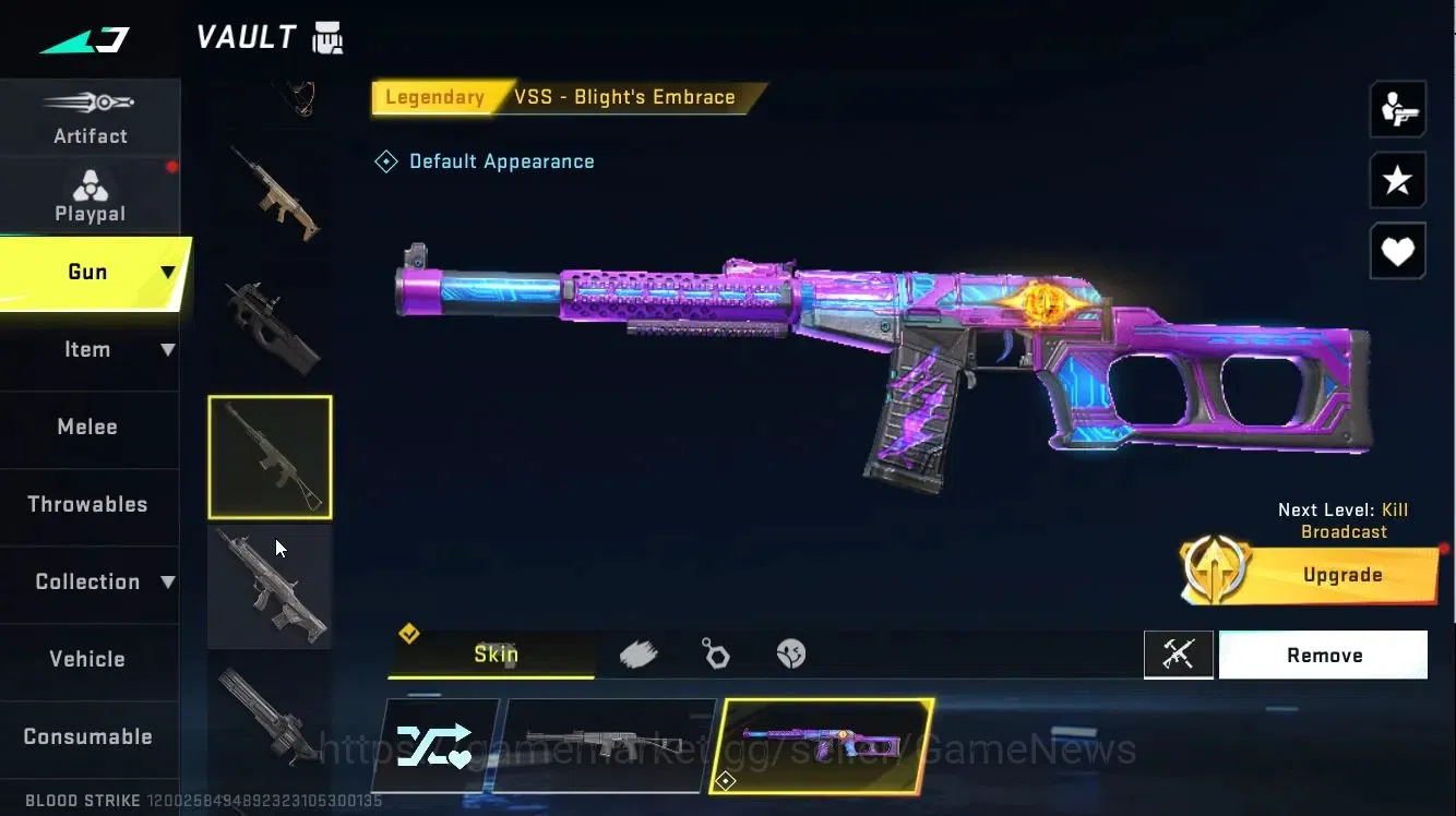 Blood Strike Accounts ASIA|ETERNAL[DEagle-Scorpius]|Collab 7DS[Kar98k,QB image 11