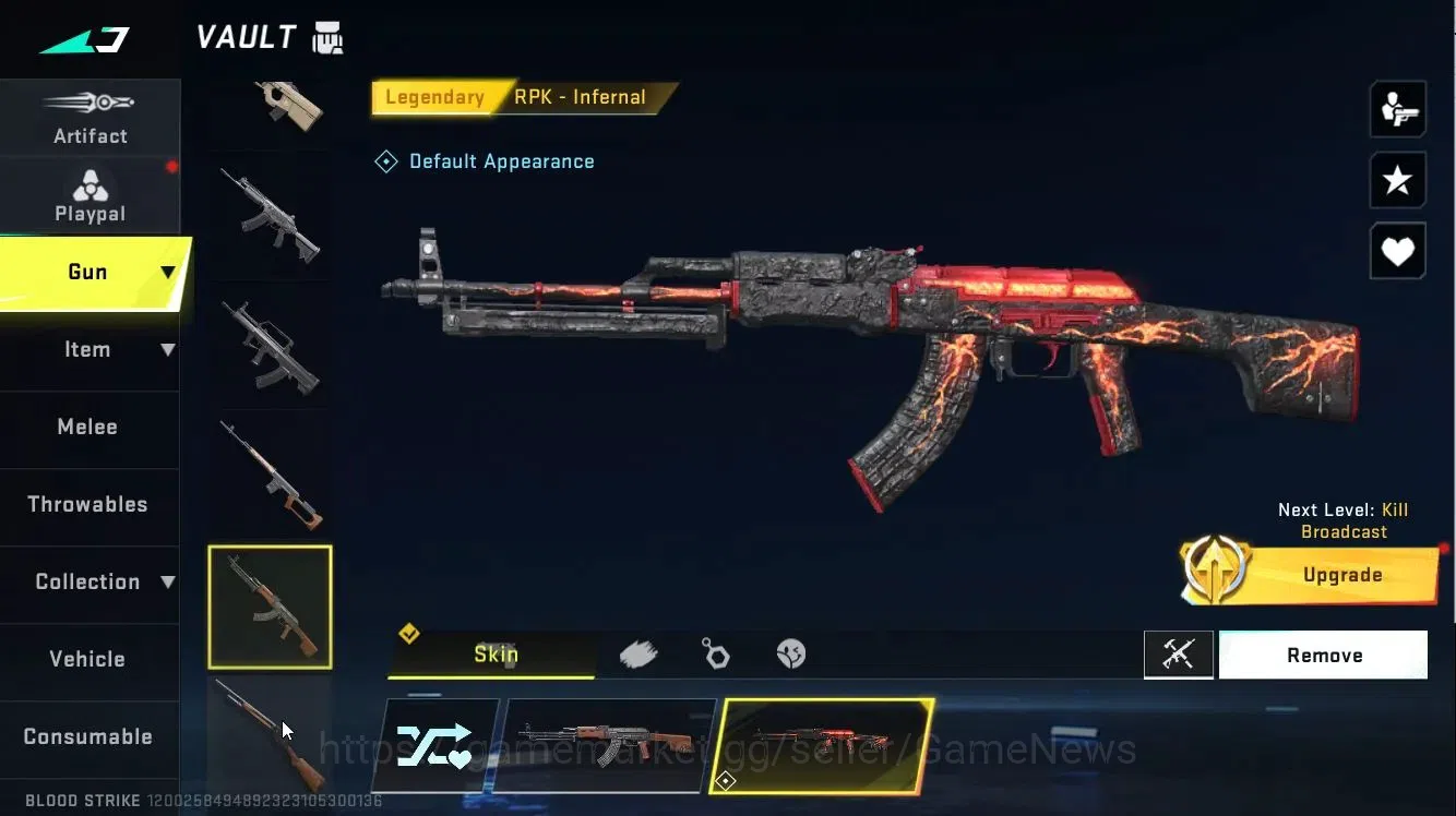 Blood Strike Accounts ASIA|ETERNAL[DEagle-Scorpius]|Collab 7DS[Kar98k,QB image 18