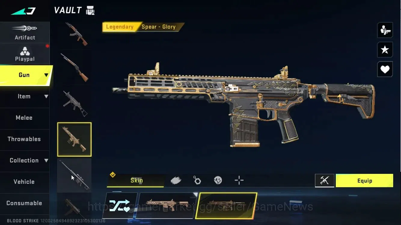 Blood Strike Accounts ASIA|ETERNAL[DEagle-Scorpius]|Collab 7DS[Kar98k,QB image 20