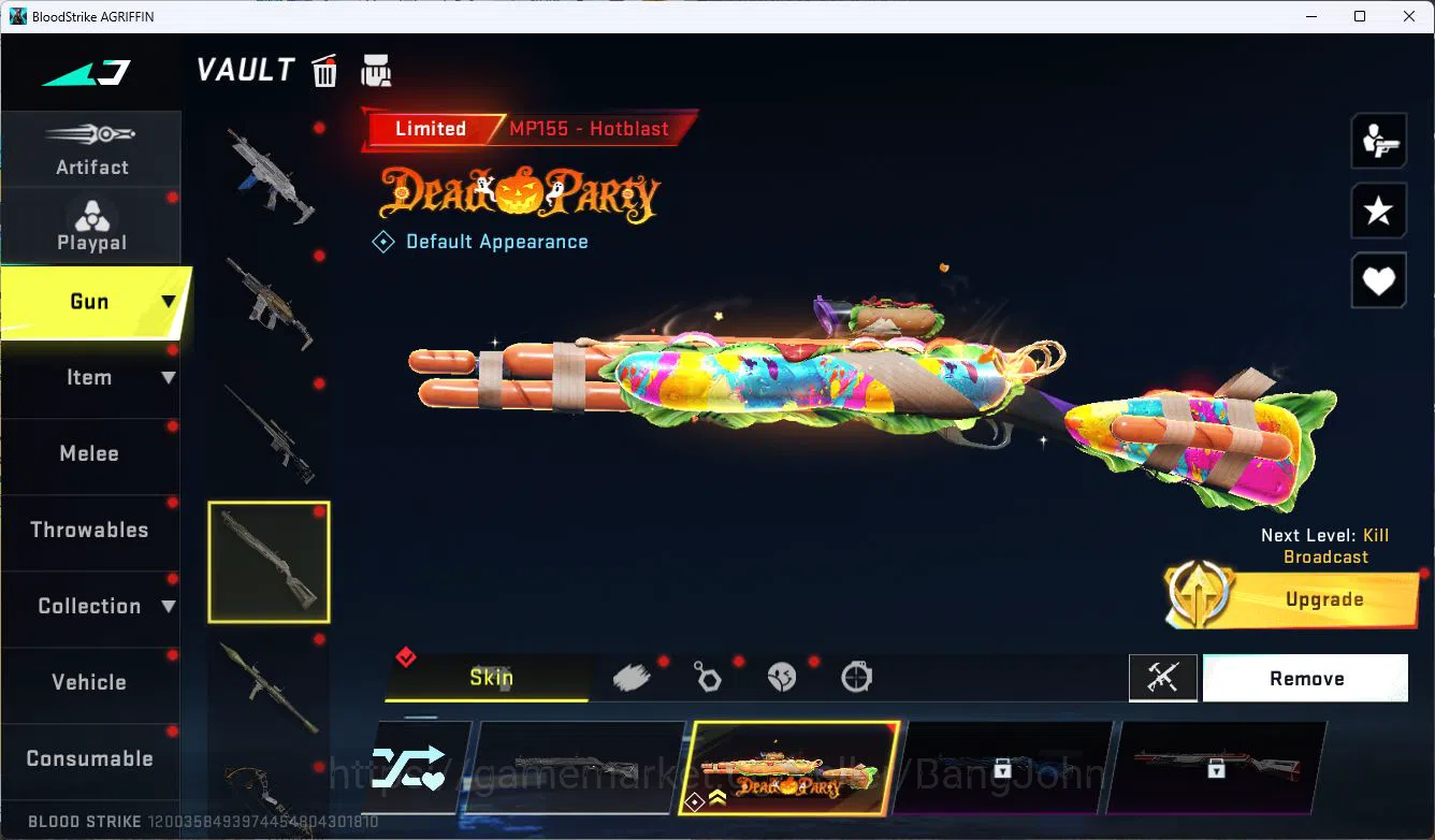 Blood Strike Accounts ASIA|ETERNAL=ETHAN|COLLAB=AK47,SCAR,KAR98K,QBZ95|L image 13