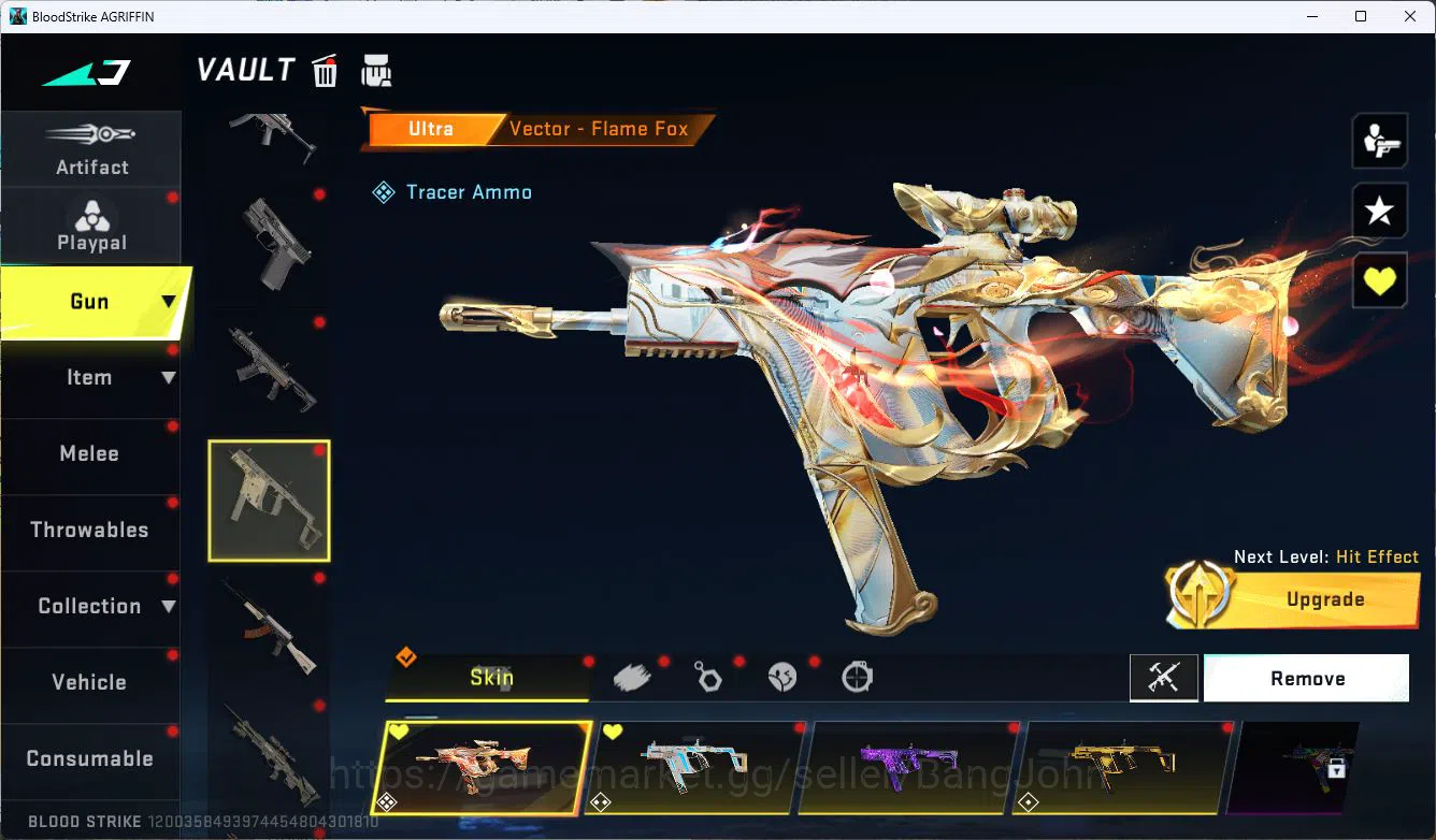 Blood Strike Accounts ASIA|ETERNAL=ETHAN|COLLAB=AK47,SCAR,KAR98K,QBZ95|L image 15