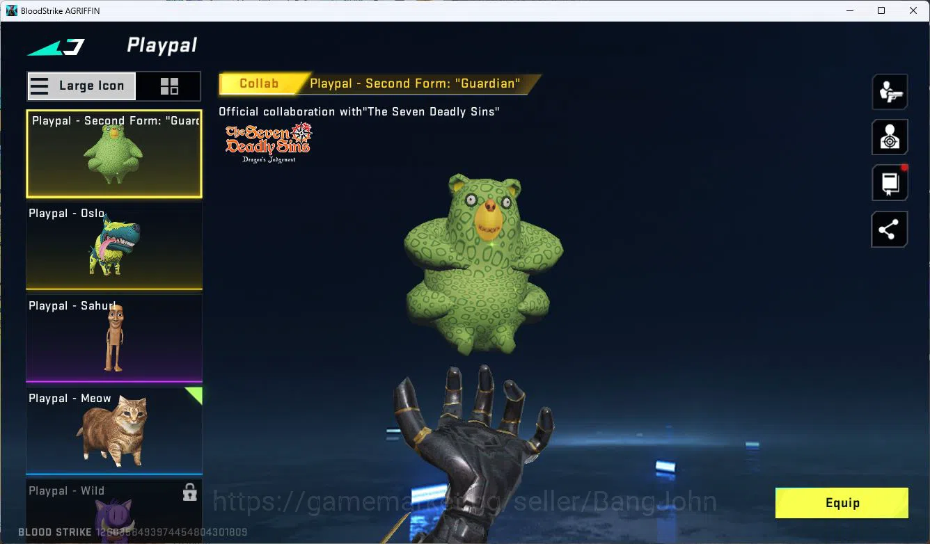 Blood Strike Accounts ASIA|ETERNAL=ETHAN|COLLAB=AK47,SCAR,KAR98K,QBZ95|L image 18