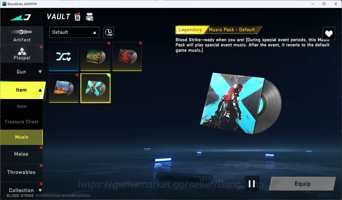 Blood Strike Accounts ASIA|ETERNAL=ETHAN|COLLAB=AK47,SCAR,KAR98K,QBZ95|L image 4