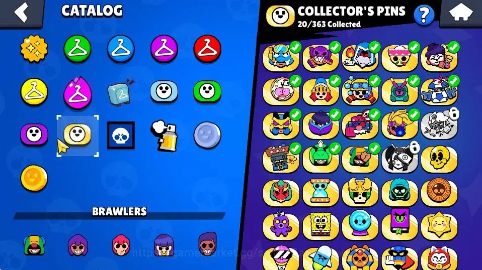 Brawl Stars Accounts 4096 Trophy|37 Brawlers 6 Max Lvl|10 Epic Skins [W image 12