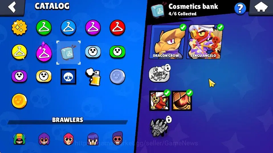 Brawl Stars Accounts 4096 Trophy|37 Brawlers 6 Max Lvl|10 Epic Skins [W image 15