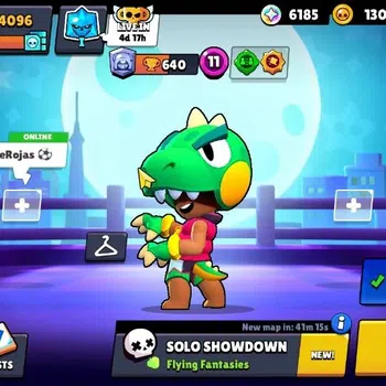 Brawl Stars Accounts 4096 Trophy|37 Brawlers 6 Max Lvl|10 Epic Skins [W image 1
