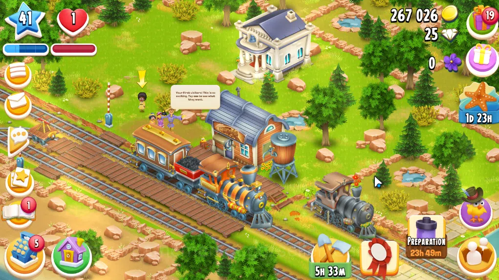 Hay Day Accounts Level 41 | Barn Storage 1100 + Silo Storage 650 | 267k Coins, 25 Diamonds |CN ON|Log Supercell ID|Take 5