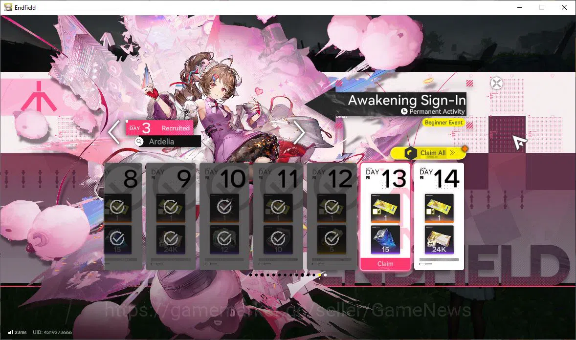 Arknights: Endfield Accounts ASIA|Lv2|Fresh Starter|SSR2(1Limit)+2(*6WP)|Rossi, image 15