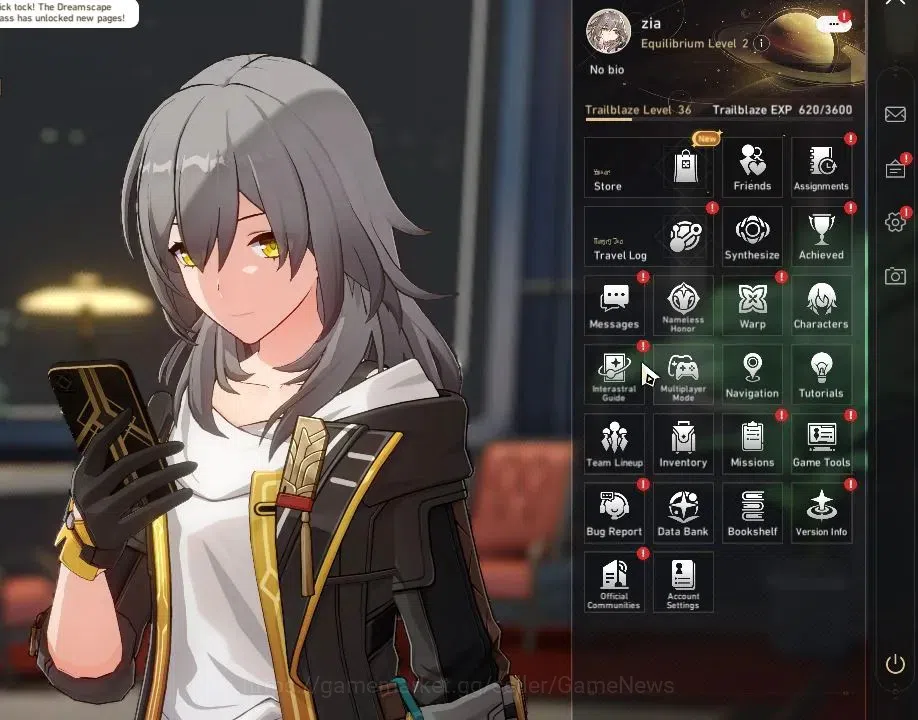 Honkai Star Rail Accounts ASIA |TL 36|5 Limited| Silver Wolf Lv 999,Yao Guan image 1