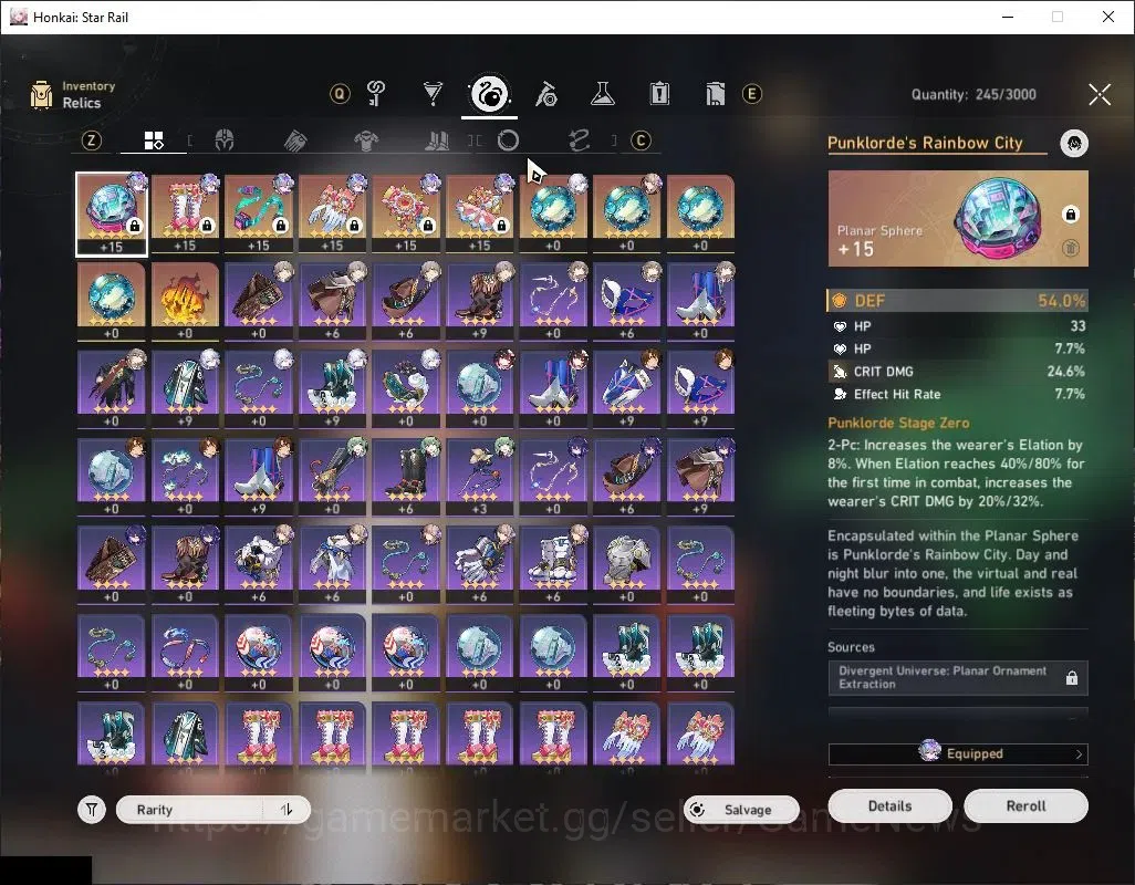 Honkai Star Rail Accounts ASIA |TL 36|5 Limited| Silver Wolf Lv 999,Yao Guan image 7