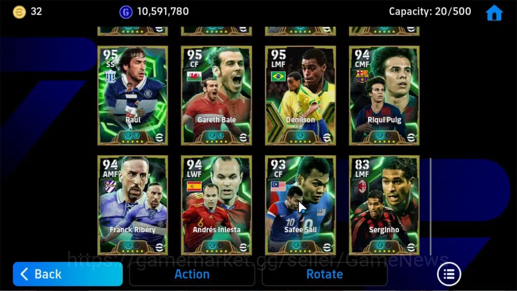 eFootball Accounts Android|BigTime Messi FC Barca18Apr'07,Makelele,Fo image 8