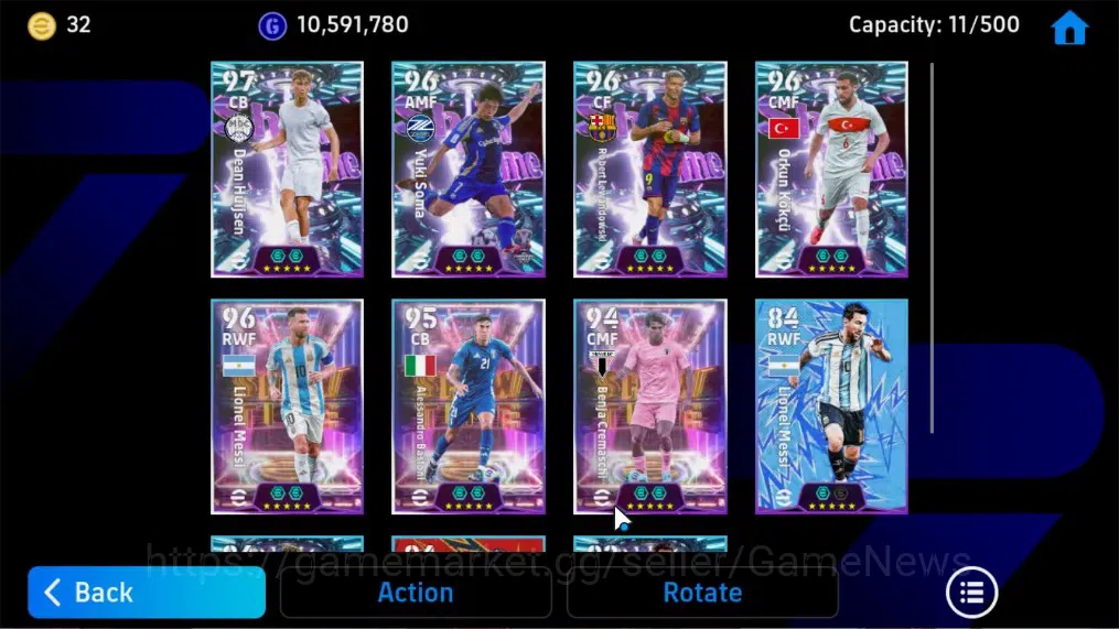 eFootball Accounts Android|BigTime Messi FC Barca18Apr'07,Makelele,Fo image 9