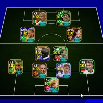 eFootball Legends & Iconic Players Android|BigTime Messi FC Barca18Apr'07,Makelele,Fo image 1