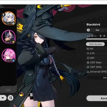 Neverness to Everness Accounts SEA|Starter HL 13|2S-class BlackBird+A1,Linko|MC Female|Very Low Explore|TakeMail Check SS