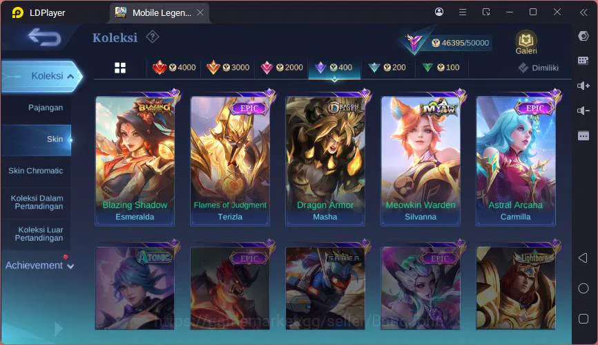 Mobile Legends: Bang Bang Accounts GLOBAL|Hero 116|Skin 206|Naruto Hayabusa,Kof Karin image 14