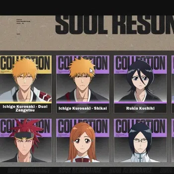 BLEACH: Soul Resonance Accounts Nuverse SEA|Lvl 15|2 SSR 1 Limited|2 Sign| Ichigo Dual Zangetsu + Signature, Tosen |12 SR